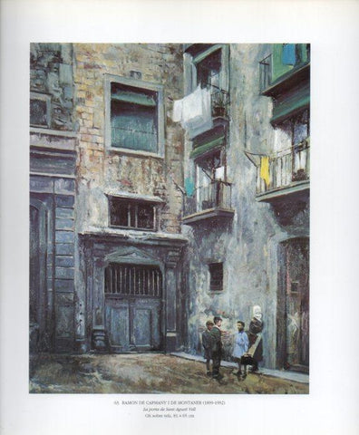 LAMINA V49249: La porta de Sant Agusti per Ramon de Capmany i Montaner