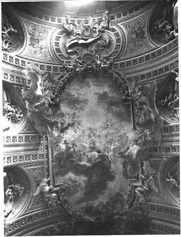 VARIOS 6845: Cupula decorada de iglesia