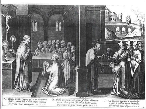 VARIOS 6837: Escena santoral