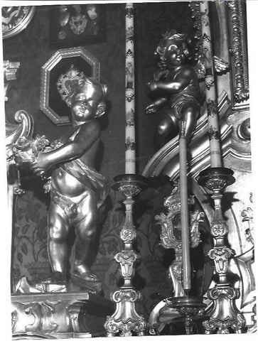 VARIOS 6827: Detalle de angelote en altar