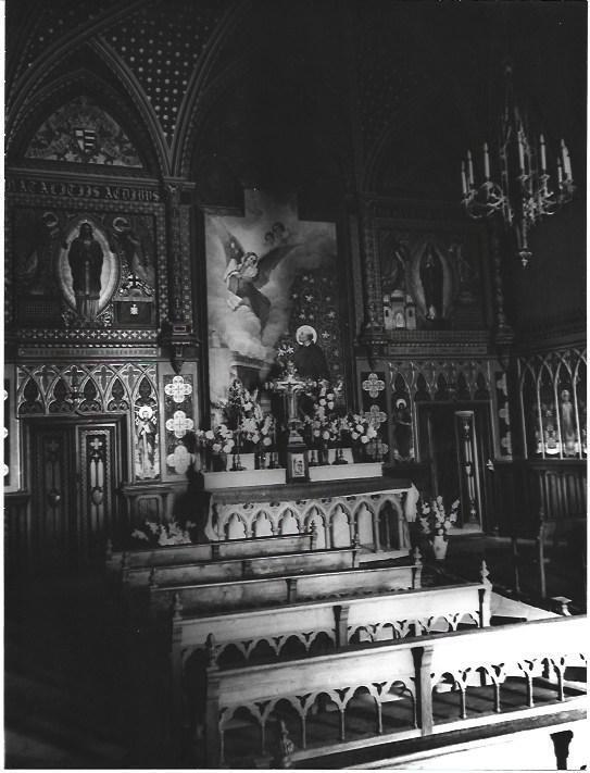 VARIOS 6923: Vista de capilla interior de iglesia