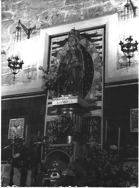 VARIOS 6925: Imagen de Santa Maria de Olatz