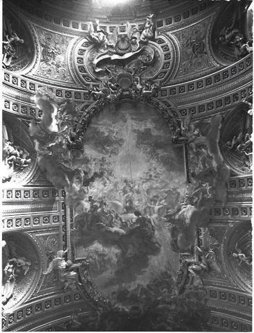 VARIOS 6885: Pinturas en boveda de iglesia