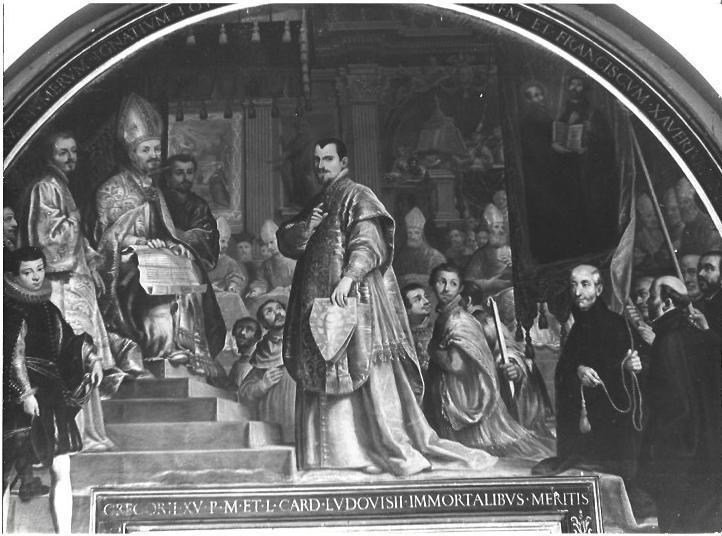 VARIOS 6870: Pintura de Gregorio XV