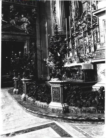 VARIOS 6904: decoracion barroca en iglesia