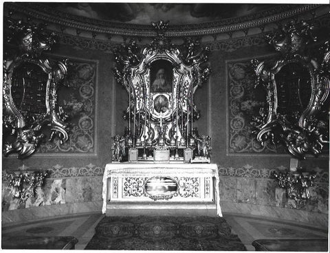 VARIOS 6890: altar con retablo de plata