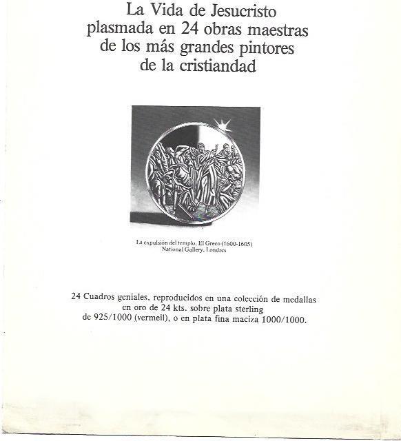 VARIOS 6788: Publicidad colección La Vida de Jesucristo