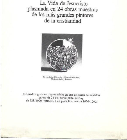 VARIOS 6788: Publicidad colección La Vida de Jesucristo