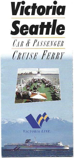 VARIOS 6685: Victoria Seattle, Cruise ferry. Canada