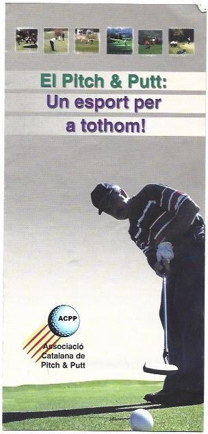 VARIOS 6681: El Pitch Putt: Un esport per a tothom