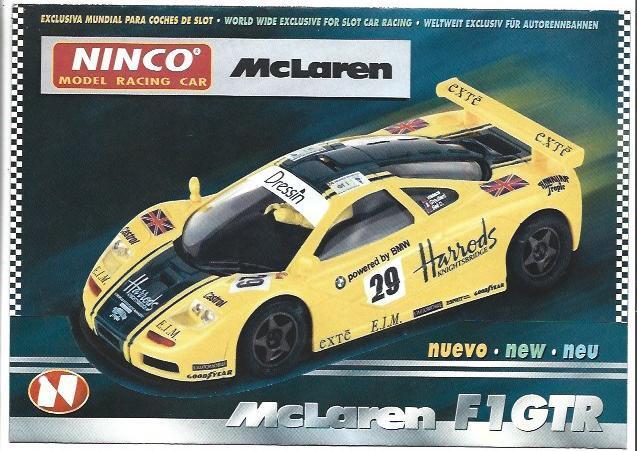 VARIOS 6726: Ninco Model Racing McLaren