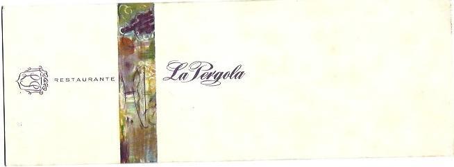 VARIOS 6728: Restaurante la Pergola.