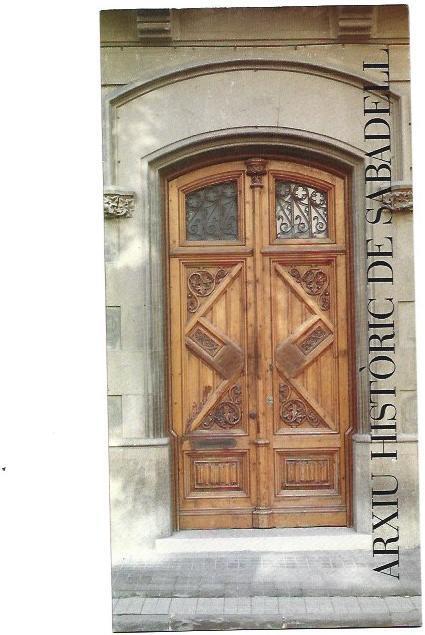VARIOS 6716: Arxiu Historic de Sabadell