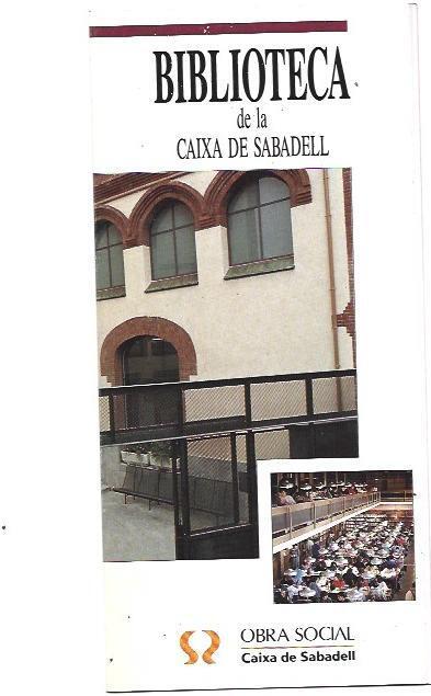 VARIOS 6714: Biblioteca de la Caixa de Sabadell