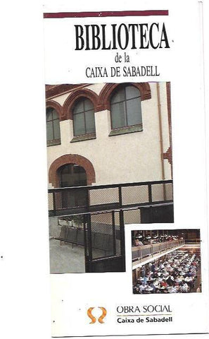 VARIOS 6714: Biblioteca de la Caixa de Sabadell