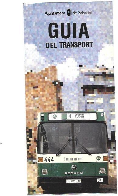 VARIOS 6713: Guia del transport de Sabadell