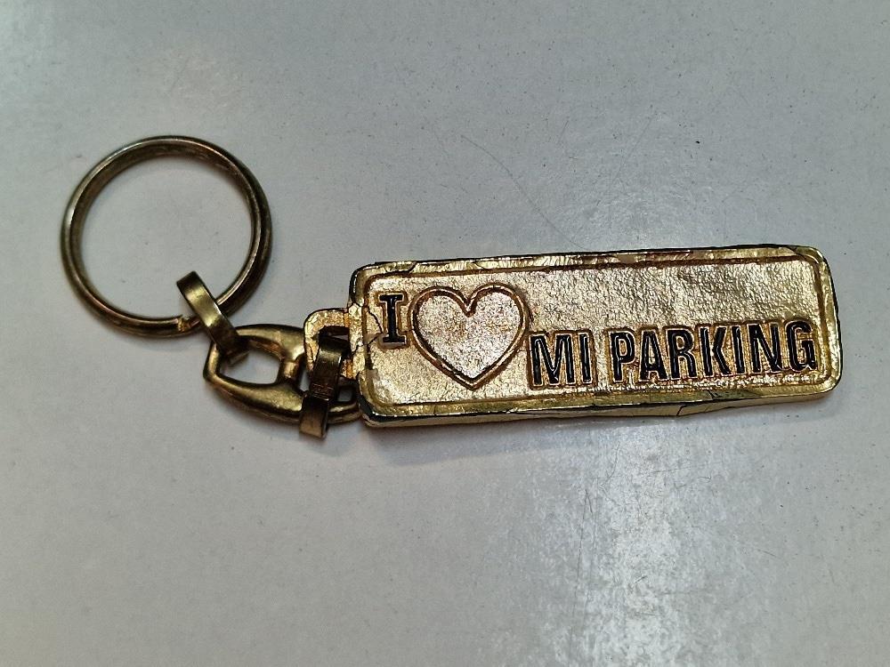 Llavero: I Love Mi Parking, venta y alquiler (Barcelona)