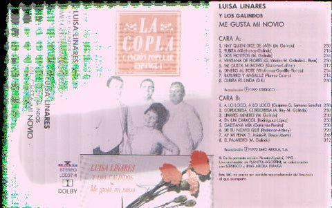 Cassette:  Luisa Linares y los Galindos: Me gusta mi novio