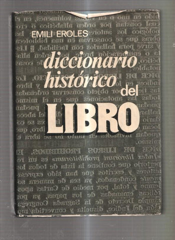 Diccionario historico del libro