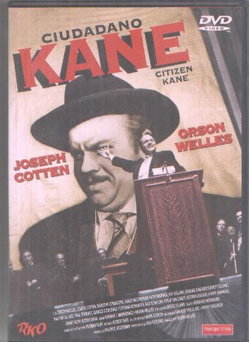DVD: Ciudadano Kane con Joseph Cotten y Orson Welles