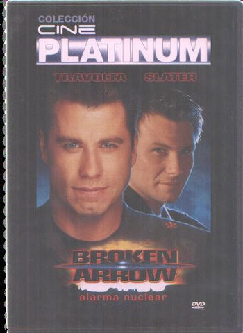 DVD: Cine Platinum: Broken Arrow (alarma nuclear) con Travolta y Slater