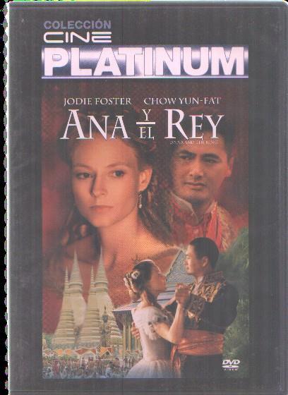 DVD: Cine Platinum: Ana y el rey con Jodie Foster yu Chjow Yun-Fat