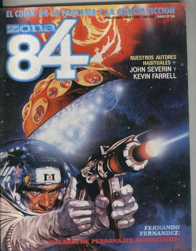 Toutain: Zona 84 numero 33: American Flaag de Howard Chaykin