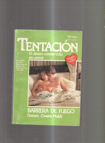 coleccion TENTACION num. 110: Barrera de Fuego