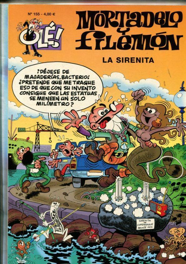 Coleccion Ole numero 155: Mortadelo y Filemon: La sirenita 