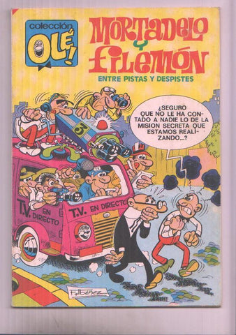 Coleccion OLE numero 083: Mortadelo y Filemon: Entre pistas y despistes