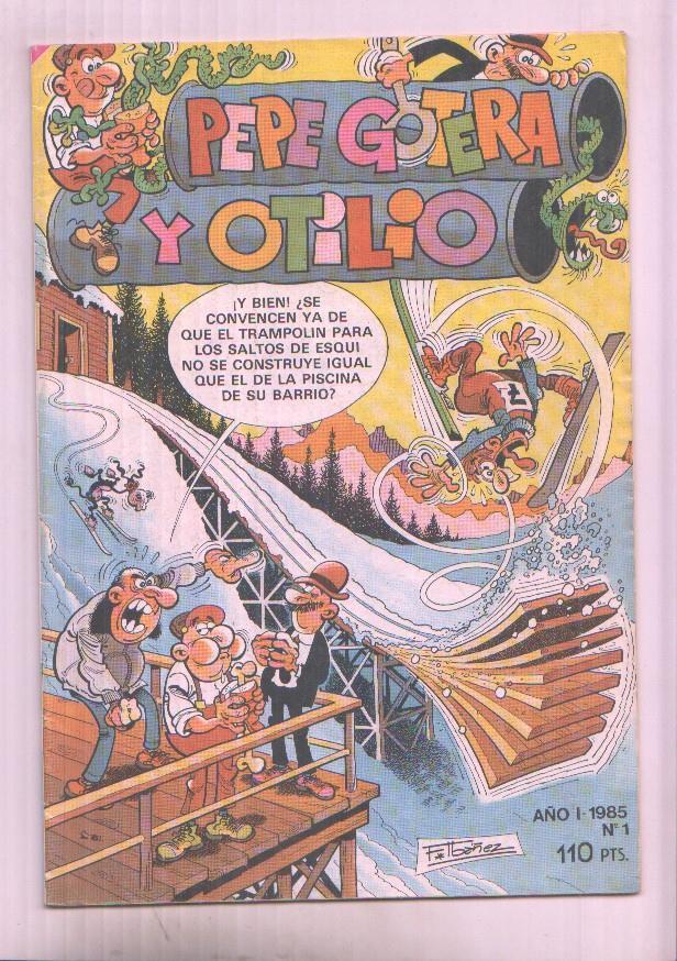 Pepe Gotera y Otilio numero 01: Todos los adioses (algredo grassi, lucho olivera, 10 paginas)