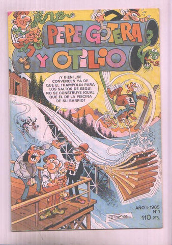 Pepe Gotera y Otilio numero 01: Todos los adioses (algredo grassi, lucho olivera, 10 paginas)