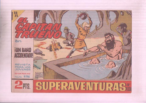 El Capitan Trueno original numero 496: Un baño accidentado
