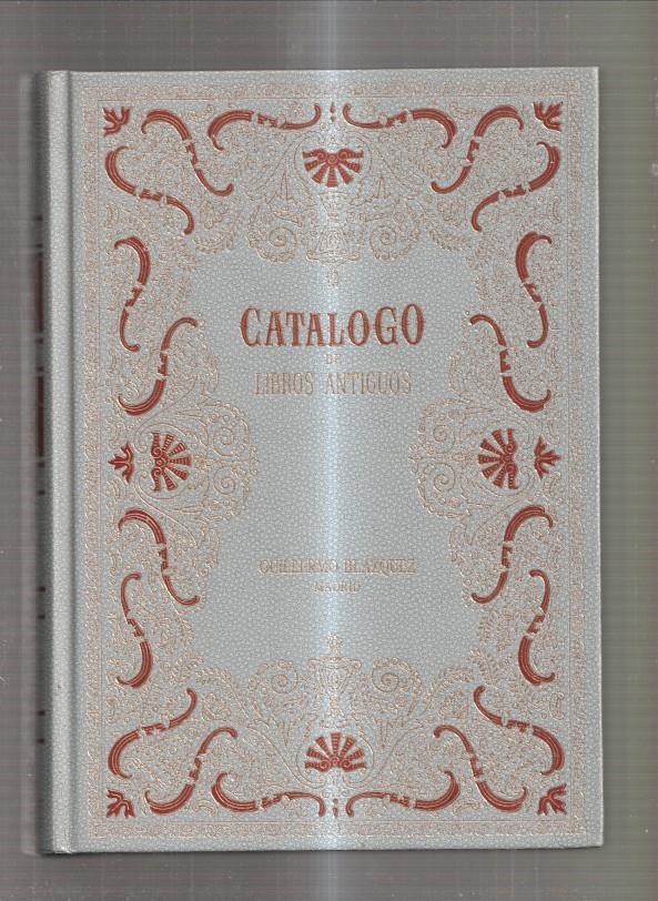 Catalogo numero 20 de libros antiguos
