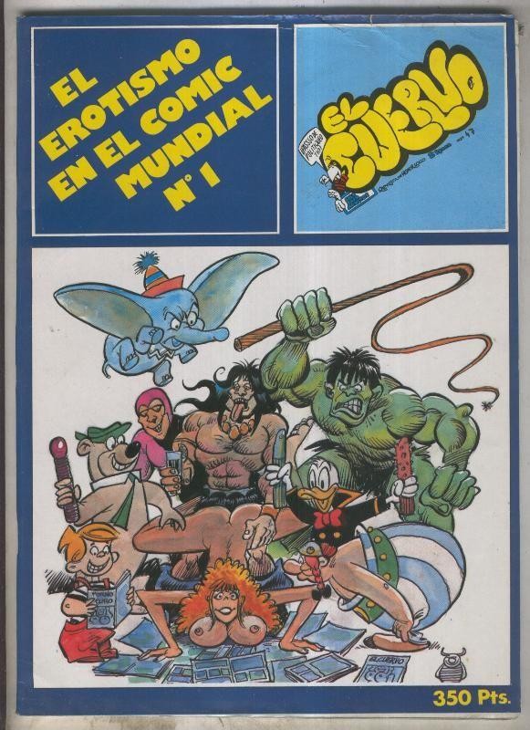 El erotismo en el comic mundial album numero 1