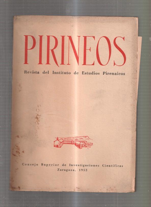 Pirineos numero 27 Revista del Instituto de Estudios Pirenaicos 