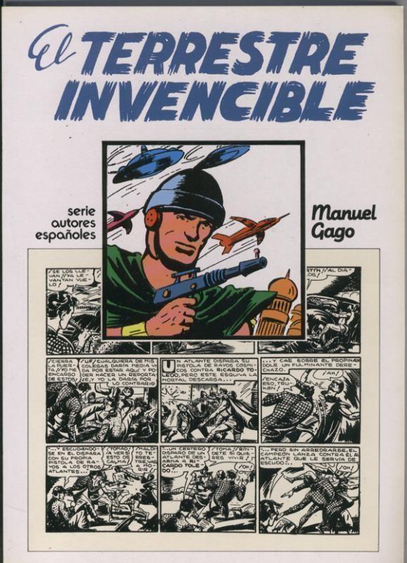Album: Autores Españoles: Manuel Gago: El terrestre invencible