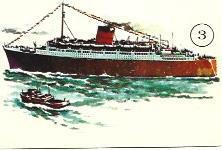 CROMO 2788: Paquebote, numero 3