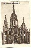 CROMO 2769: Catedral de Barcelona. Serie B. Numero 6