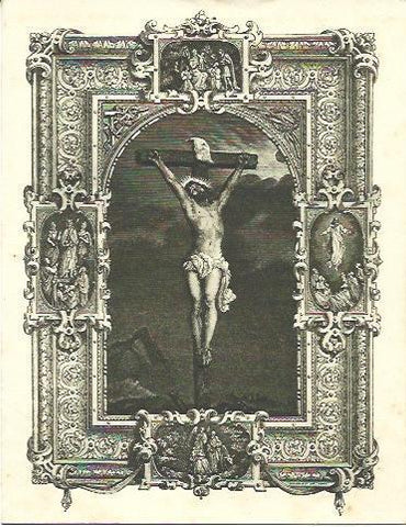 POSTAL A6522: Cristo crucificado