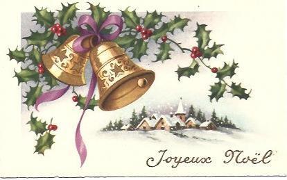 POSTAL NAVIDEÑA A6535: Campanas