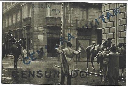 POSTAL A6483: Bilbao 1934, huelga general