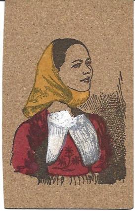 POSTAL A6489: Costume Sarda