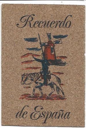 POSTAL A6490: Recuerdo de España