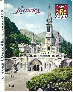 POSTAL A6493: Basilica y explanada de Lourdes
