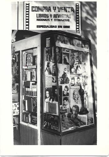 POSTAL A6539: Publicidad de tienda de cine