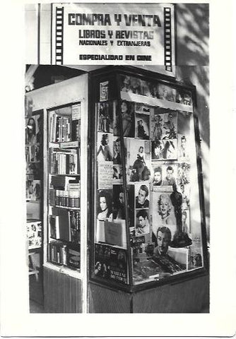 POSTAL A6539: Publicidad de tienda de cine