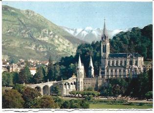 POSTAL A6498: Pico de Jer en Lourdes