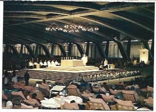POSTAL A6501: Basilica subterranea de Lourdes