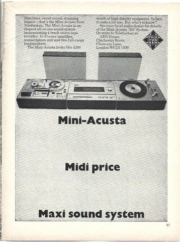 LAMINA 39506: Publicidad de Telefunken